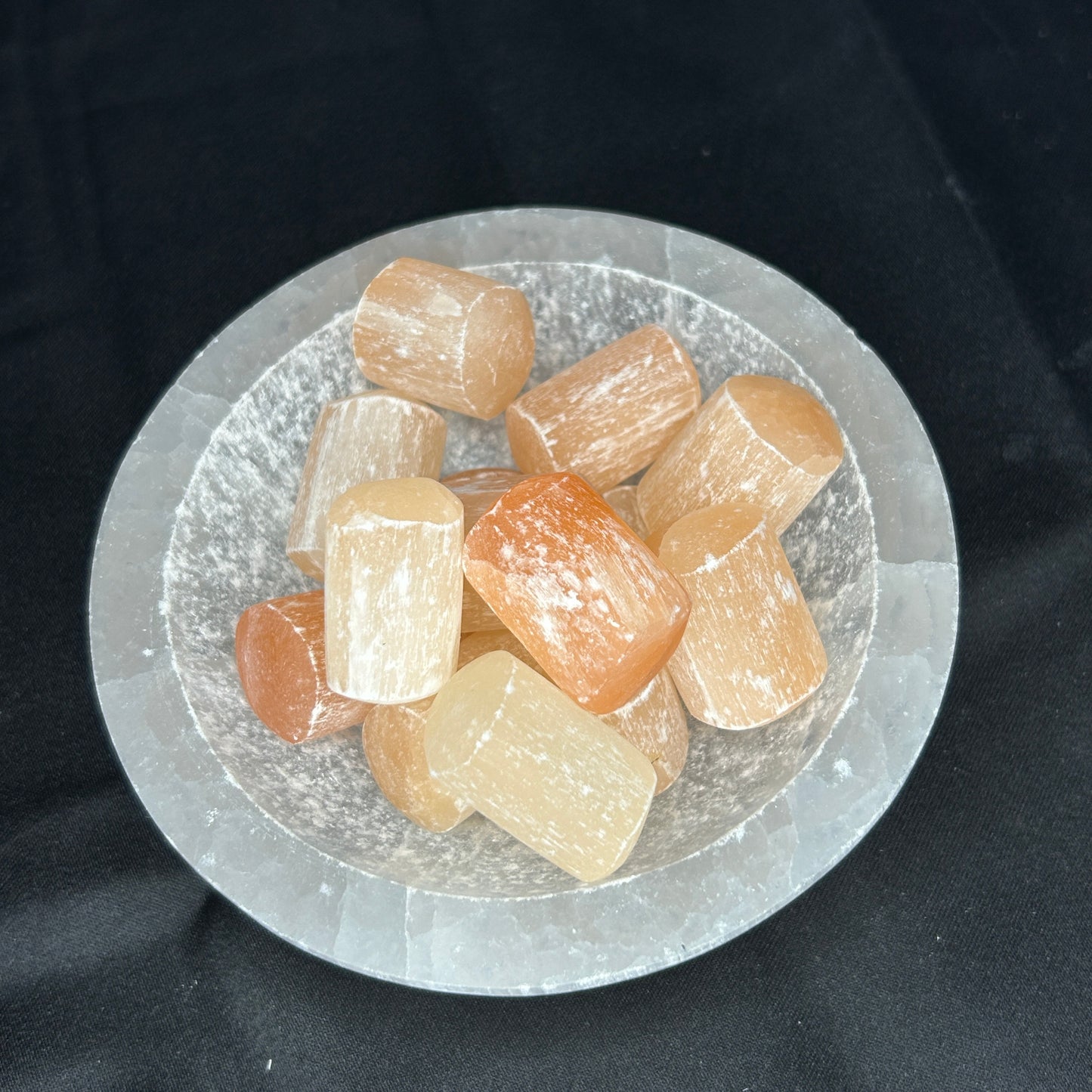 Peach Selenite