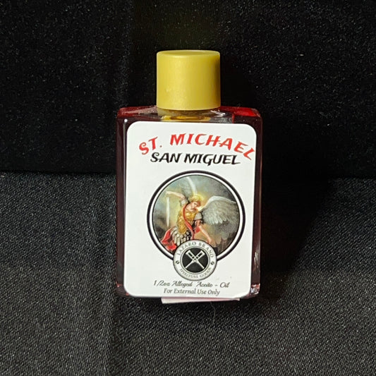 St. Michael (San Miguel) Oil/Aceite - 1/2 oz.