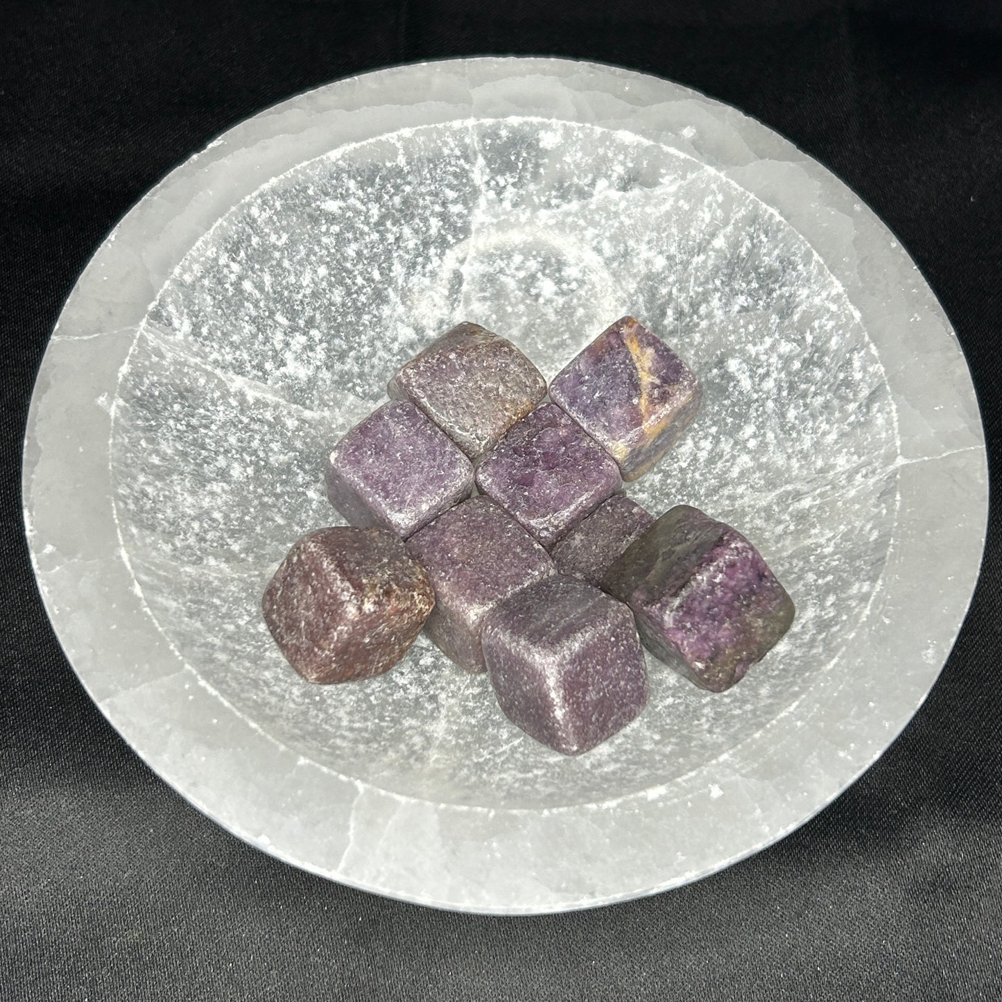 Lepidolite Cubes