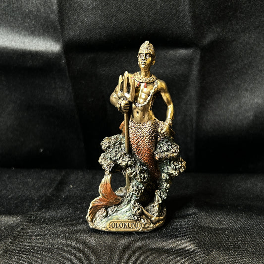 Olokun Mini Statue 4"