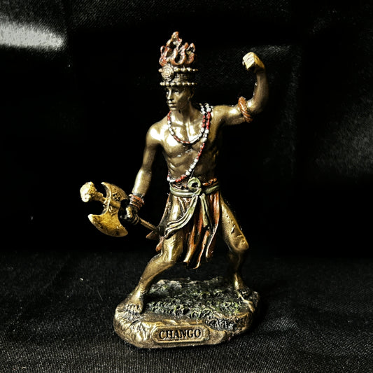 Chango Mini Statue 4"