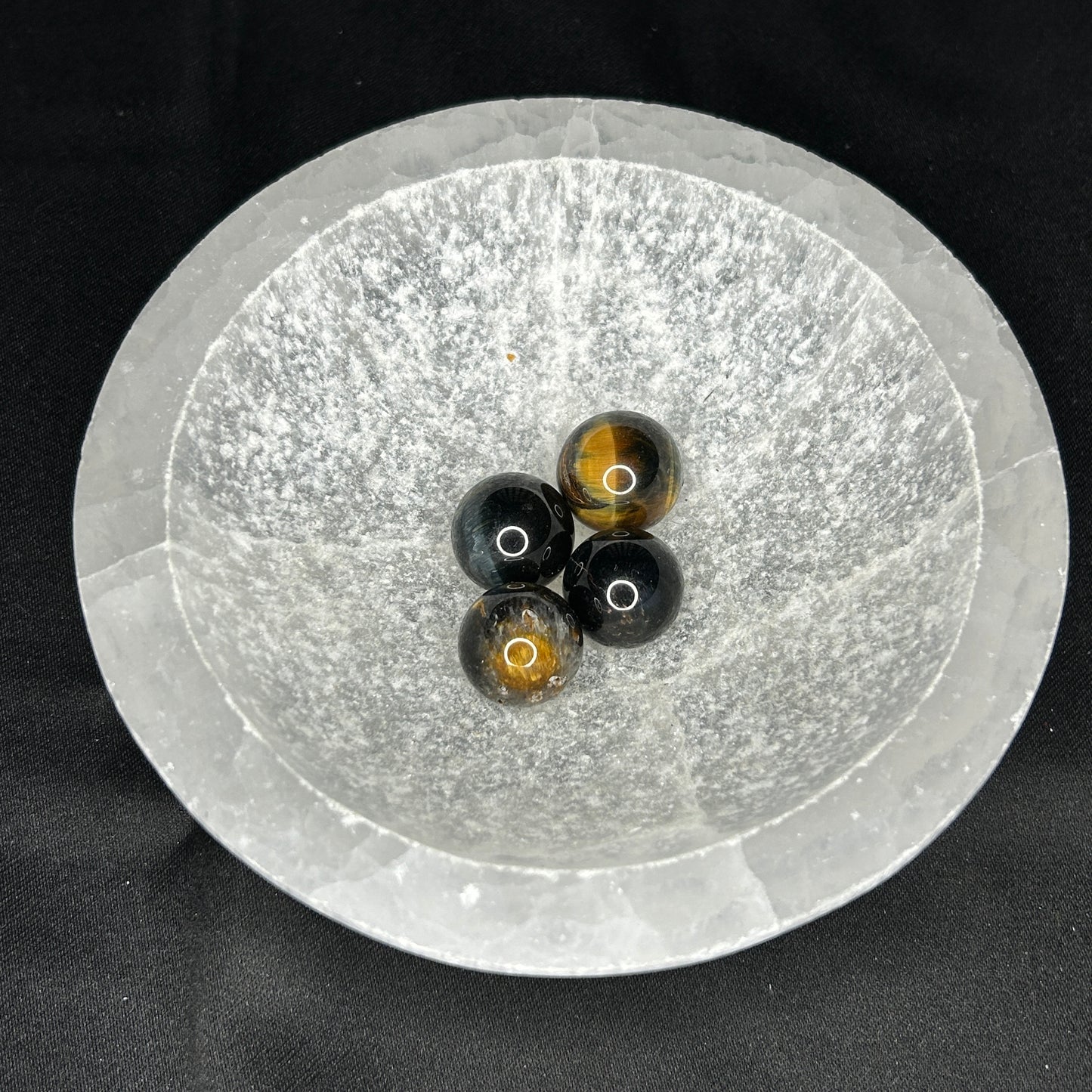 Blue Tigers Eye Mini Spheres