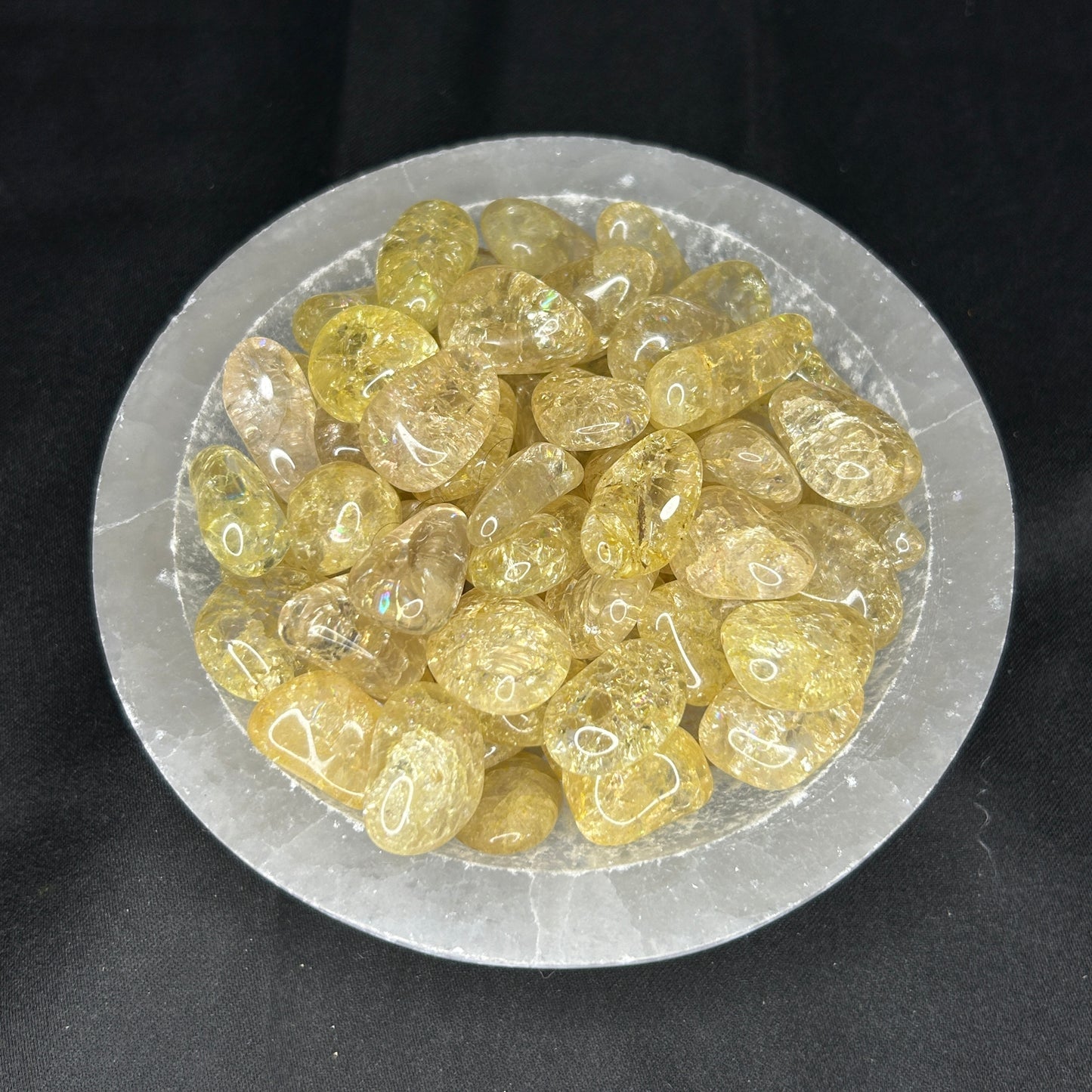 Crackle Quartz (Yellow)