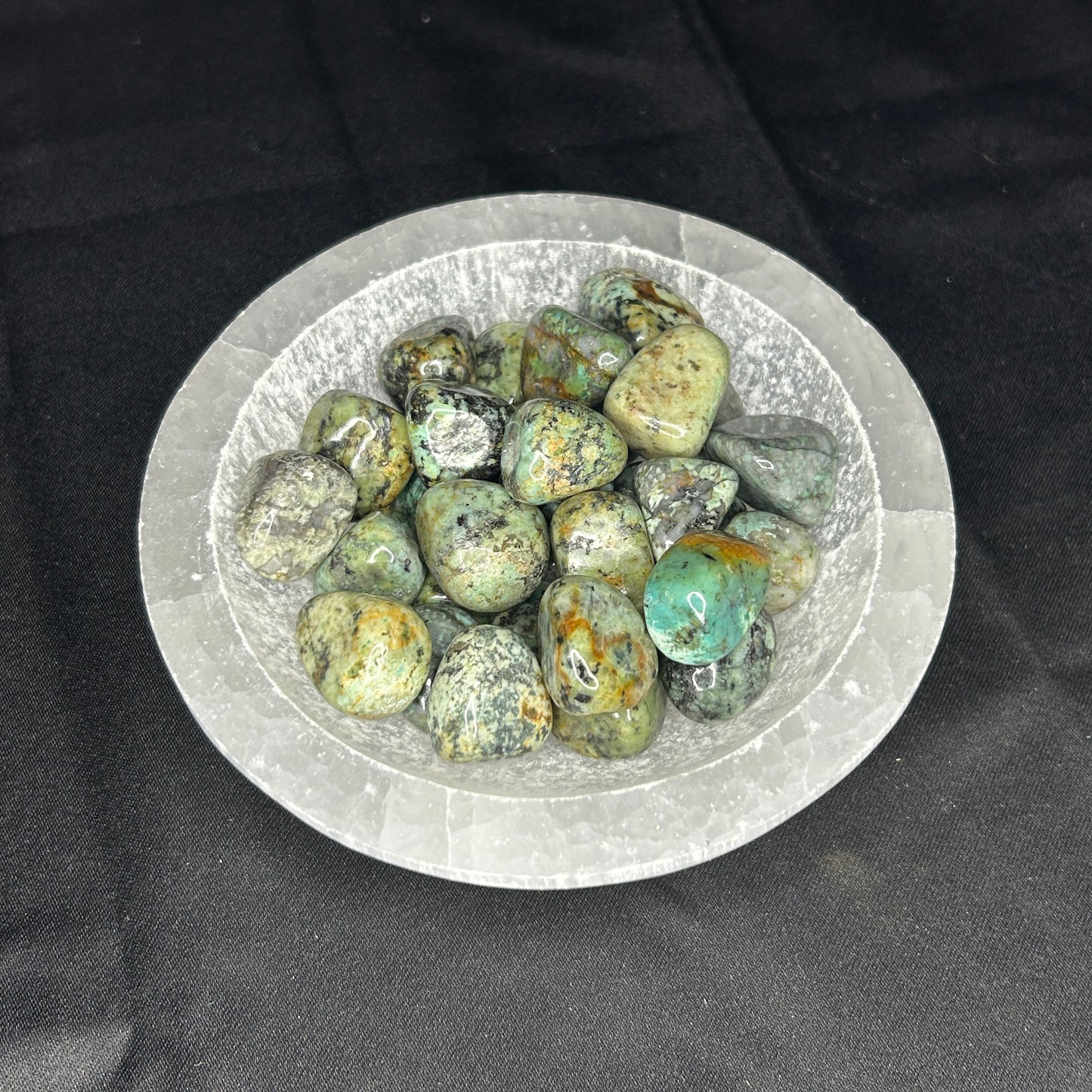 African Turquoise Tumbles