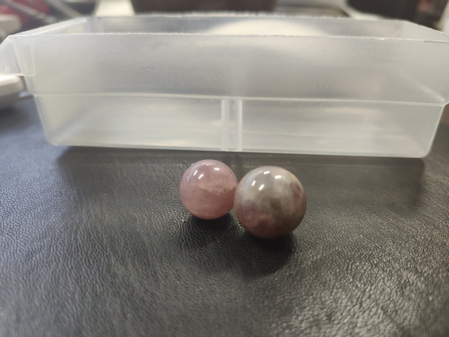 Lavender Rose Quartz Mini Sphere
