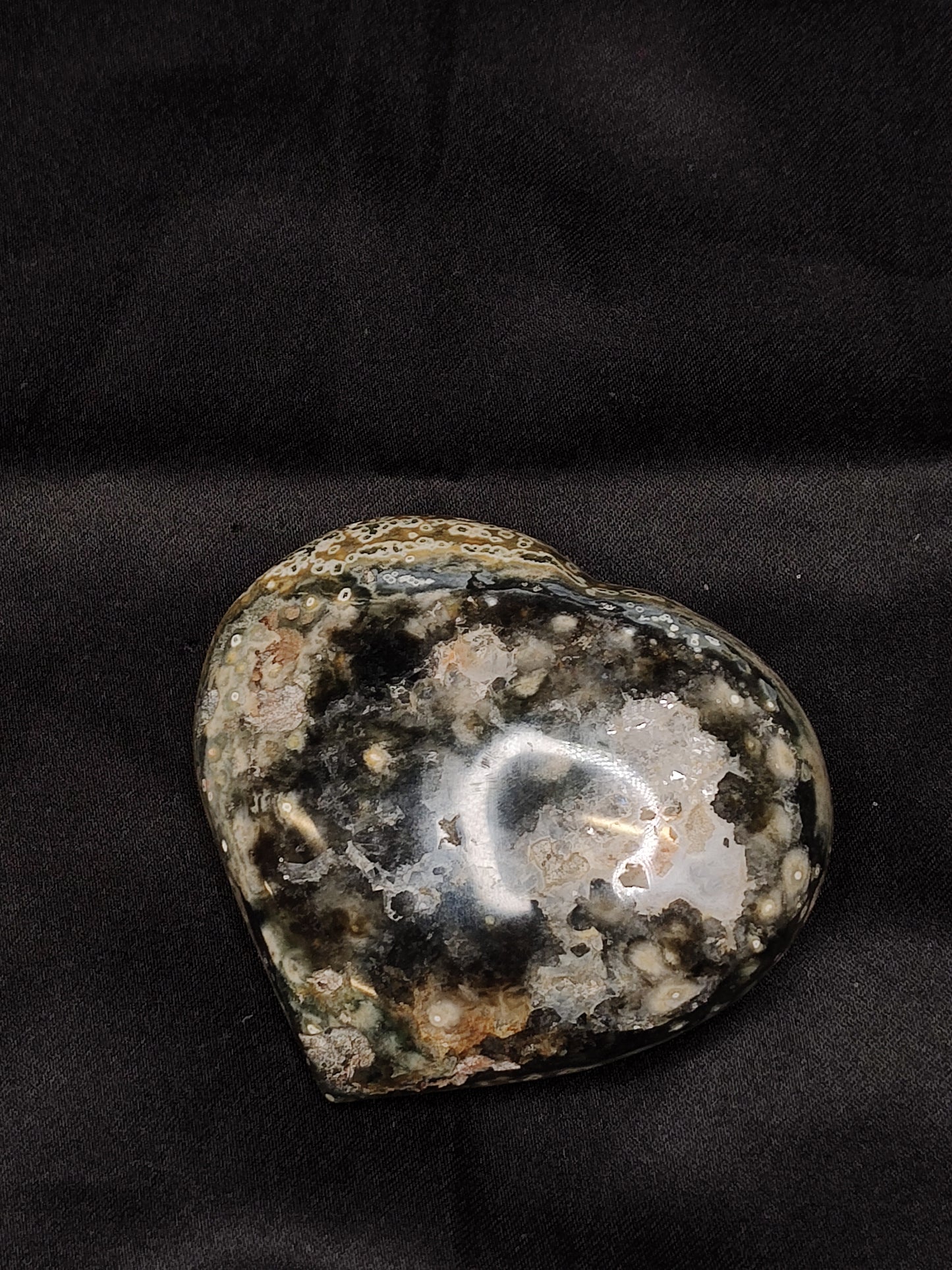 Ocean Jasper Heart