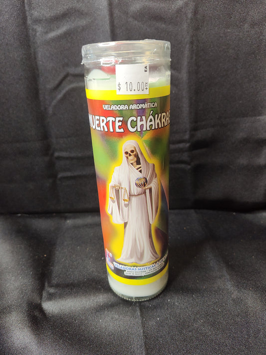 Muerte Chakras Candle