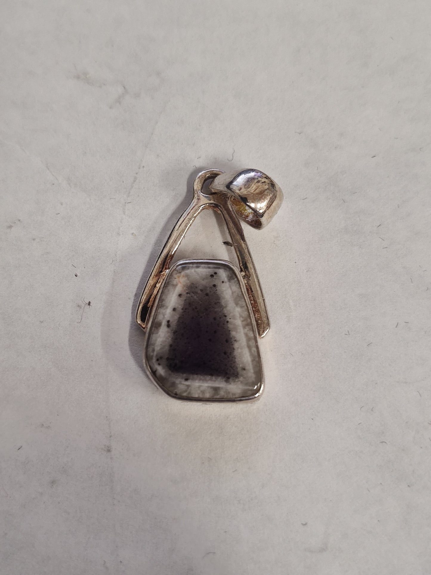 Star Amethyst in Sterling Silver Pendant