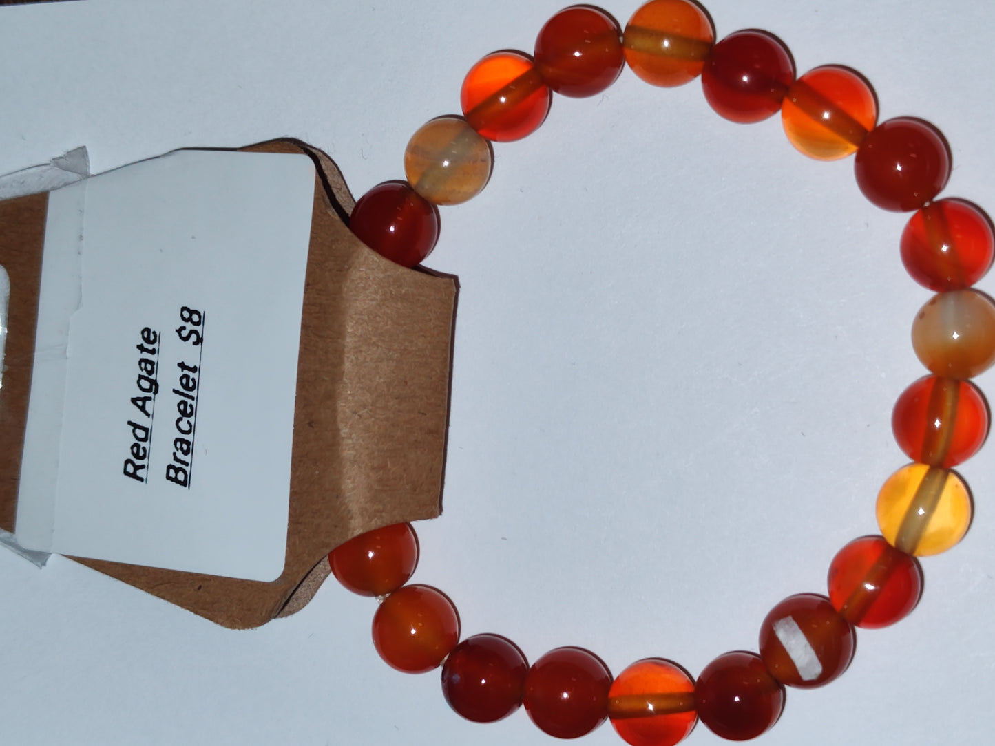 Red Agate Bracelet