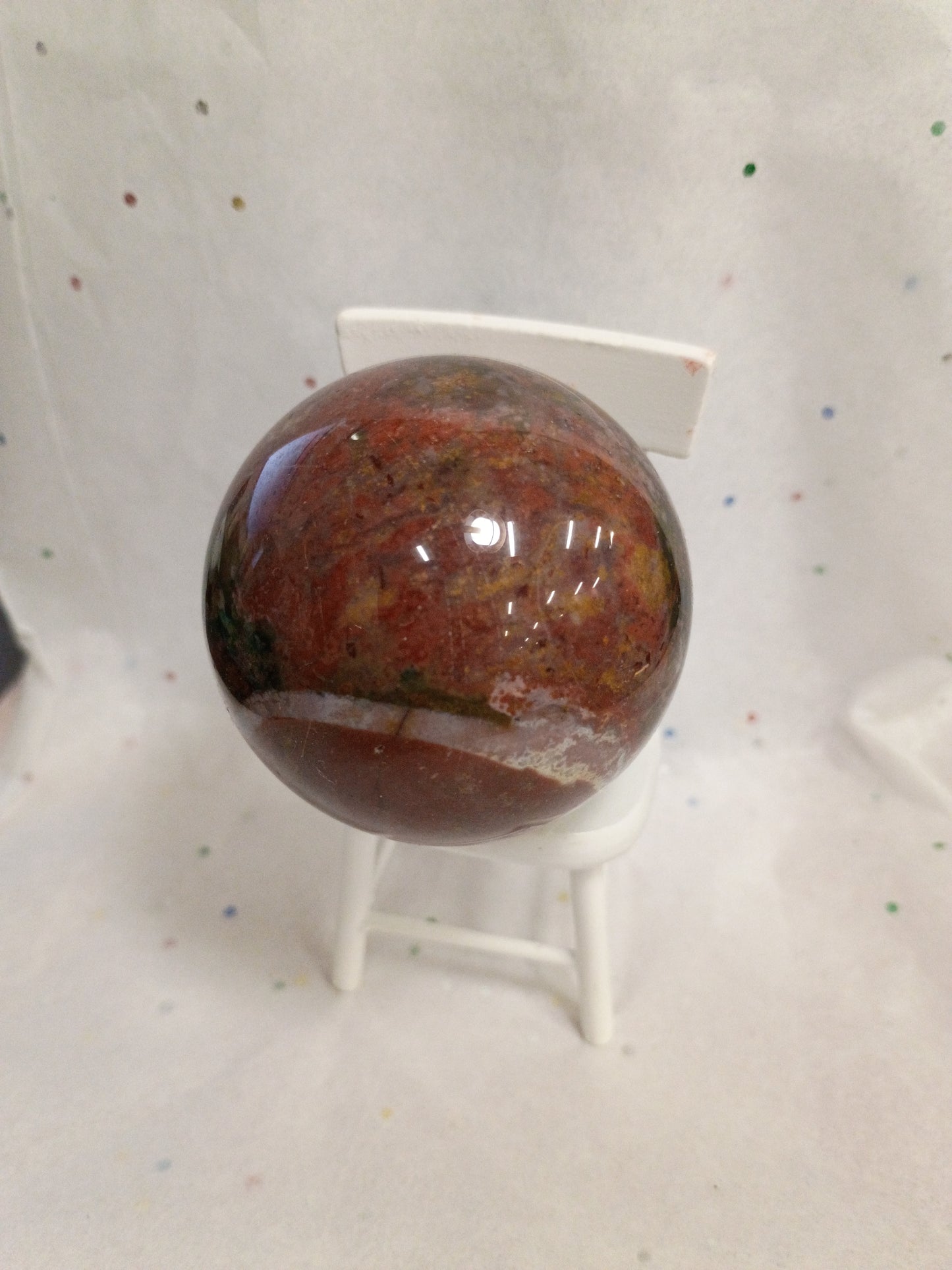 Red Ocean Jasper Spheres
