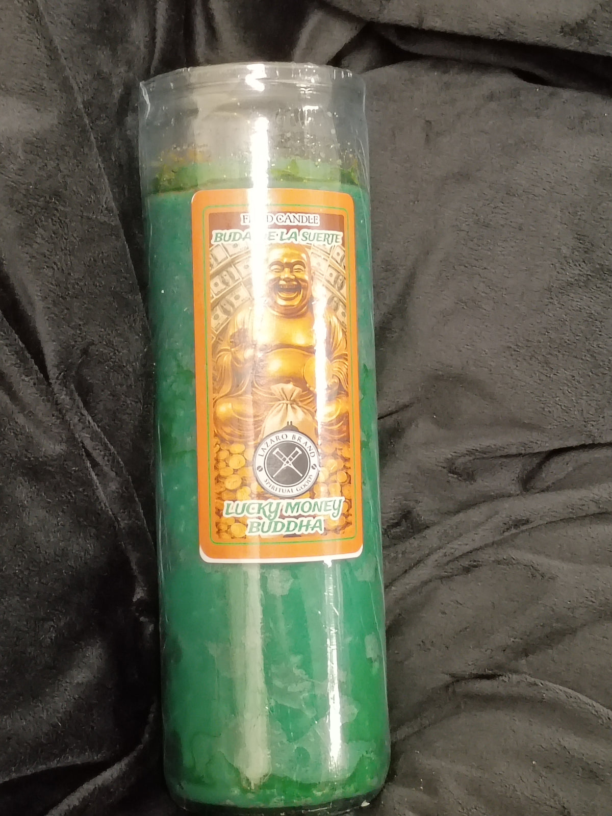 Lucky Money Buddha -Buda De La Suerte- (Fixed Candle)