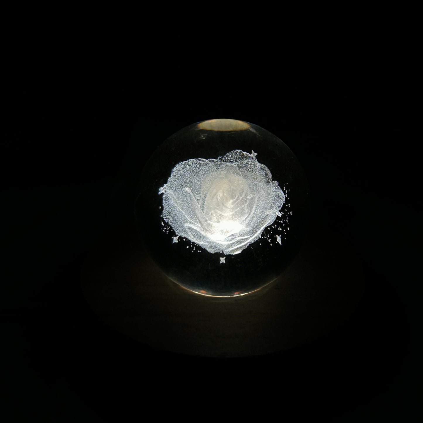 3D Laser Crystal Ball