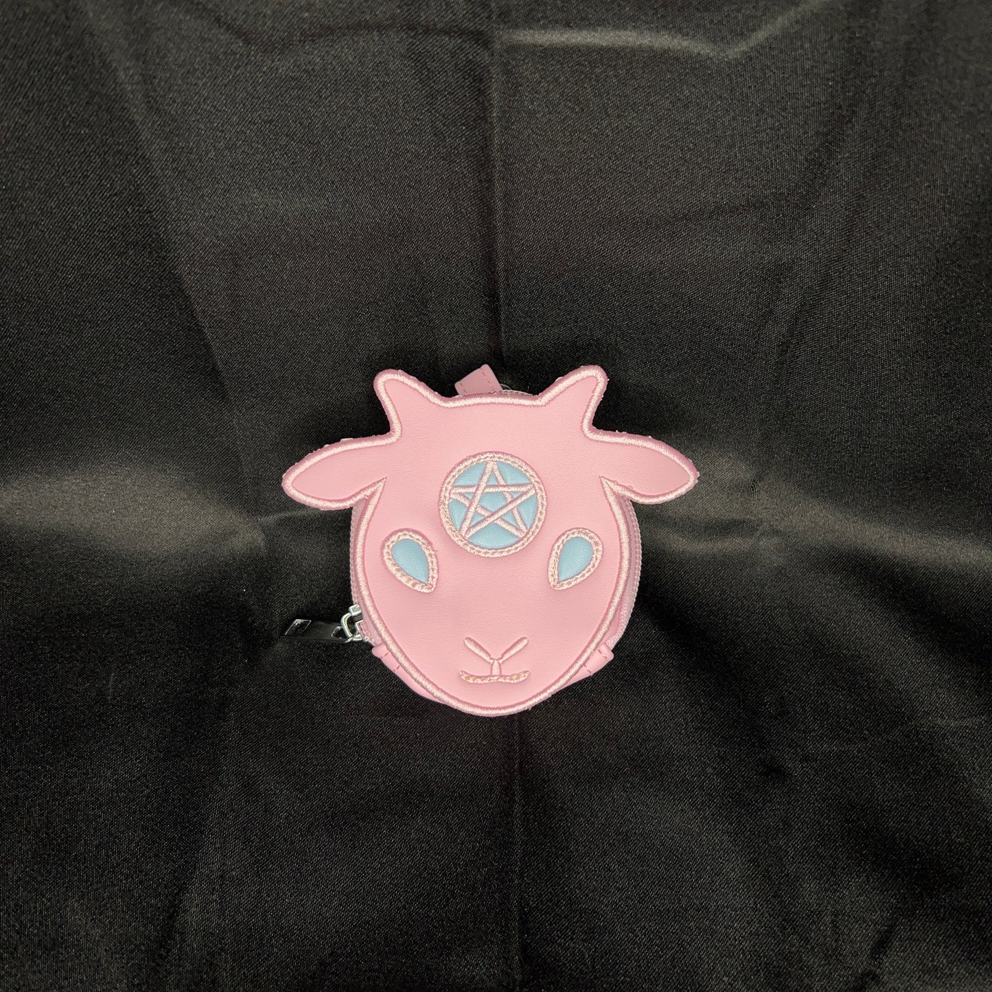 Pink Baphomet Coin Purse