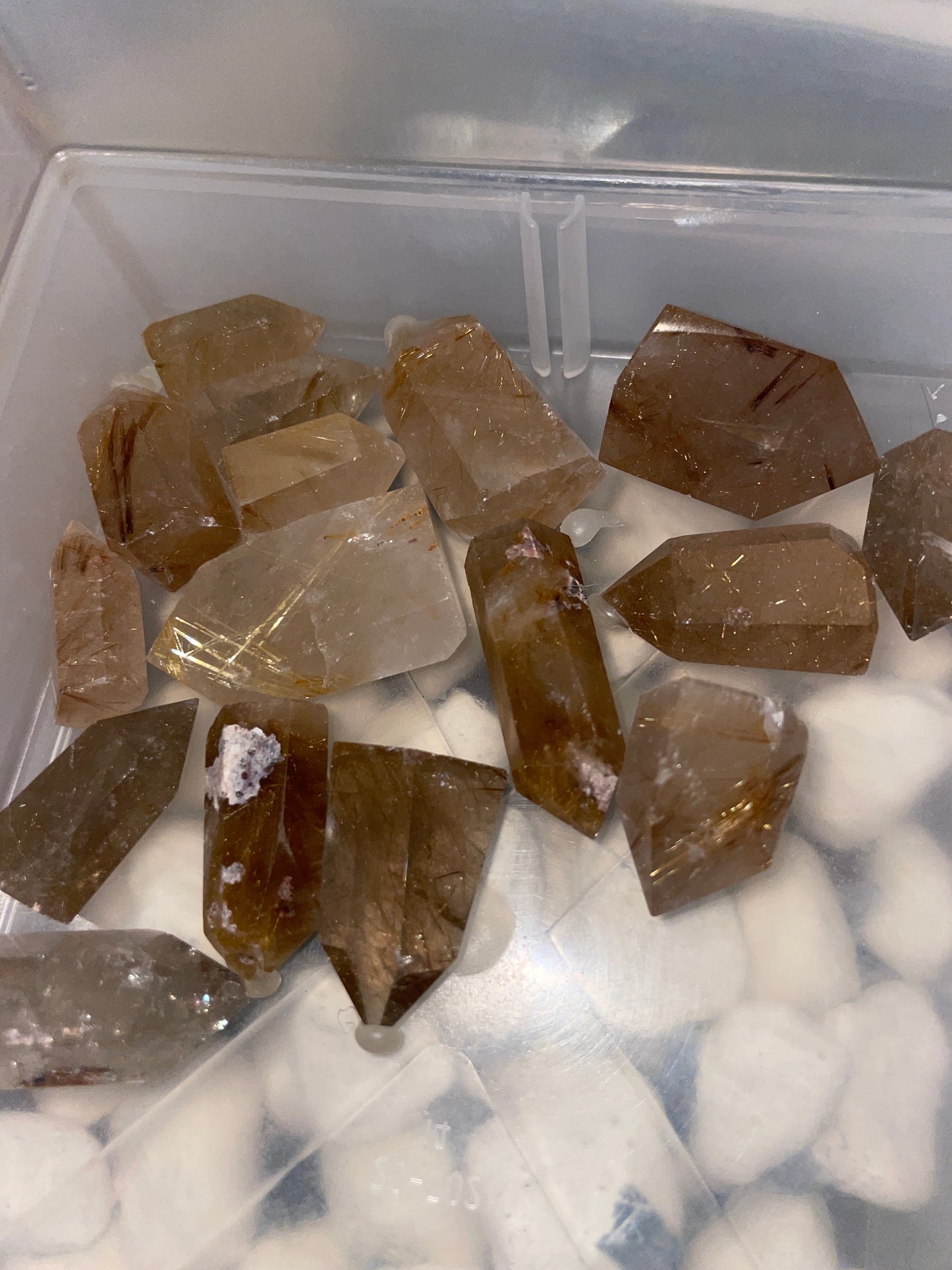 Gold Rutile mini point