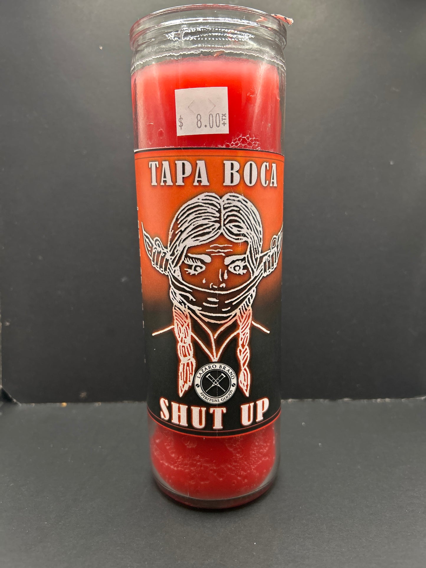 Shut up Candle (tapa Boca)