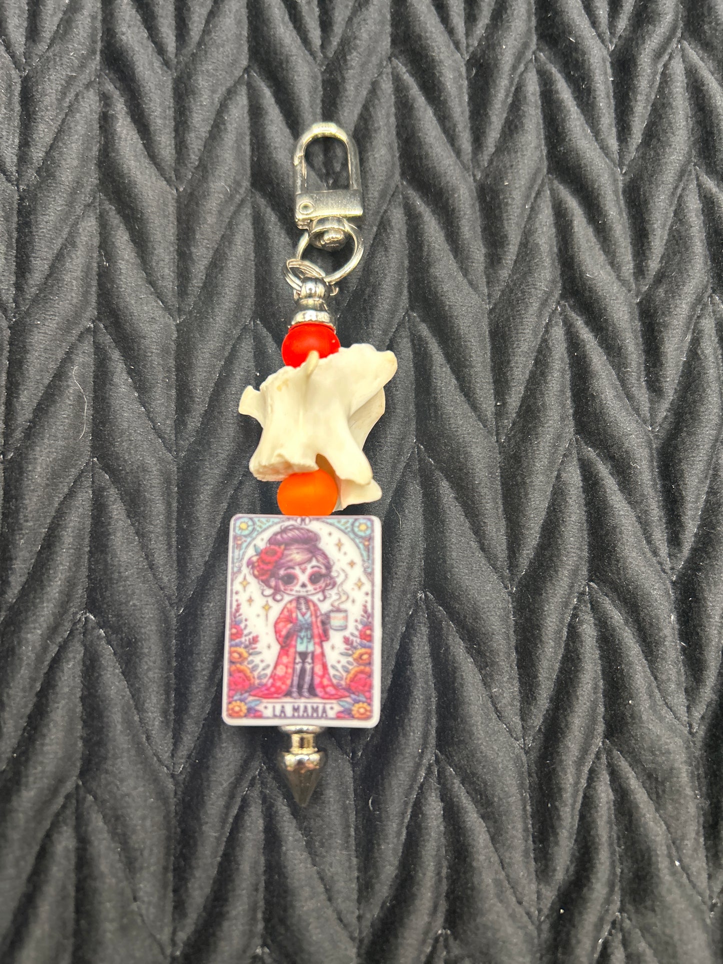 Vertebrae Keychain ("La Mama")