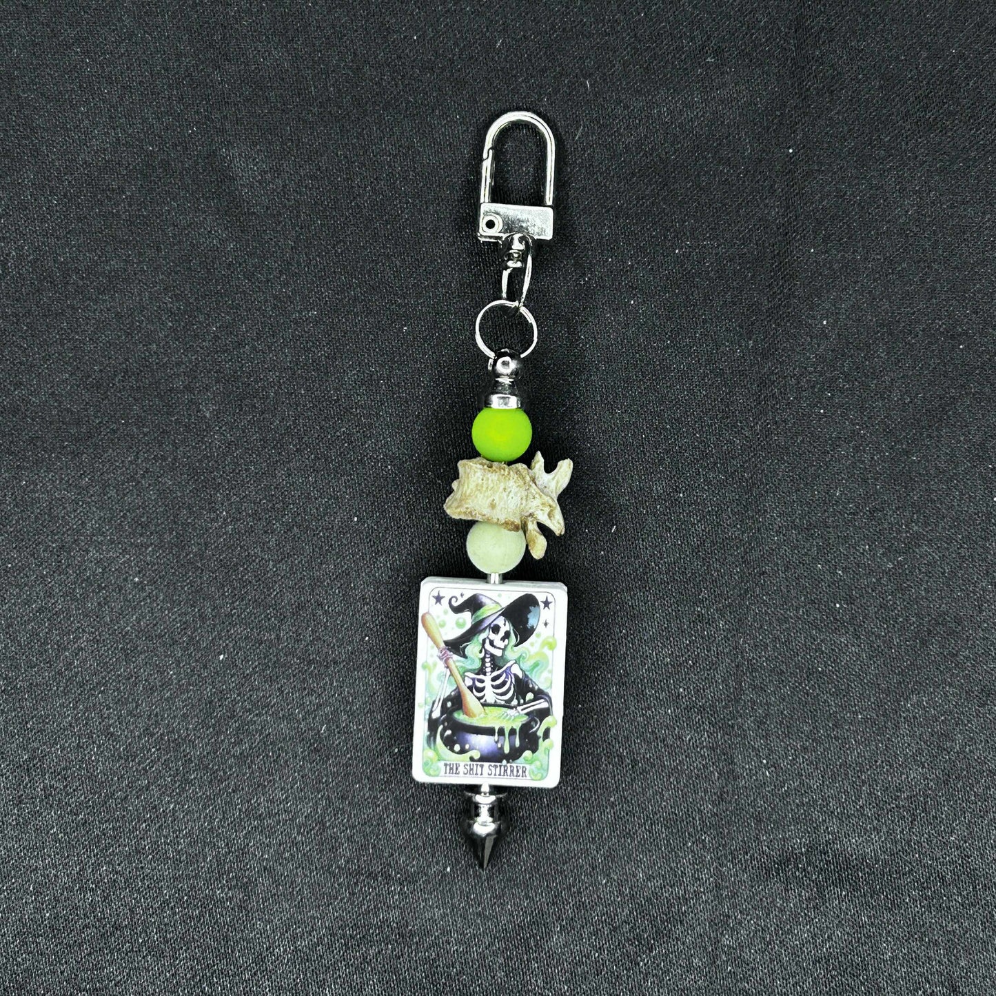 Keychains with Snake Vertebrae