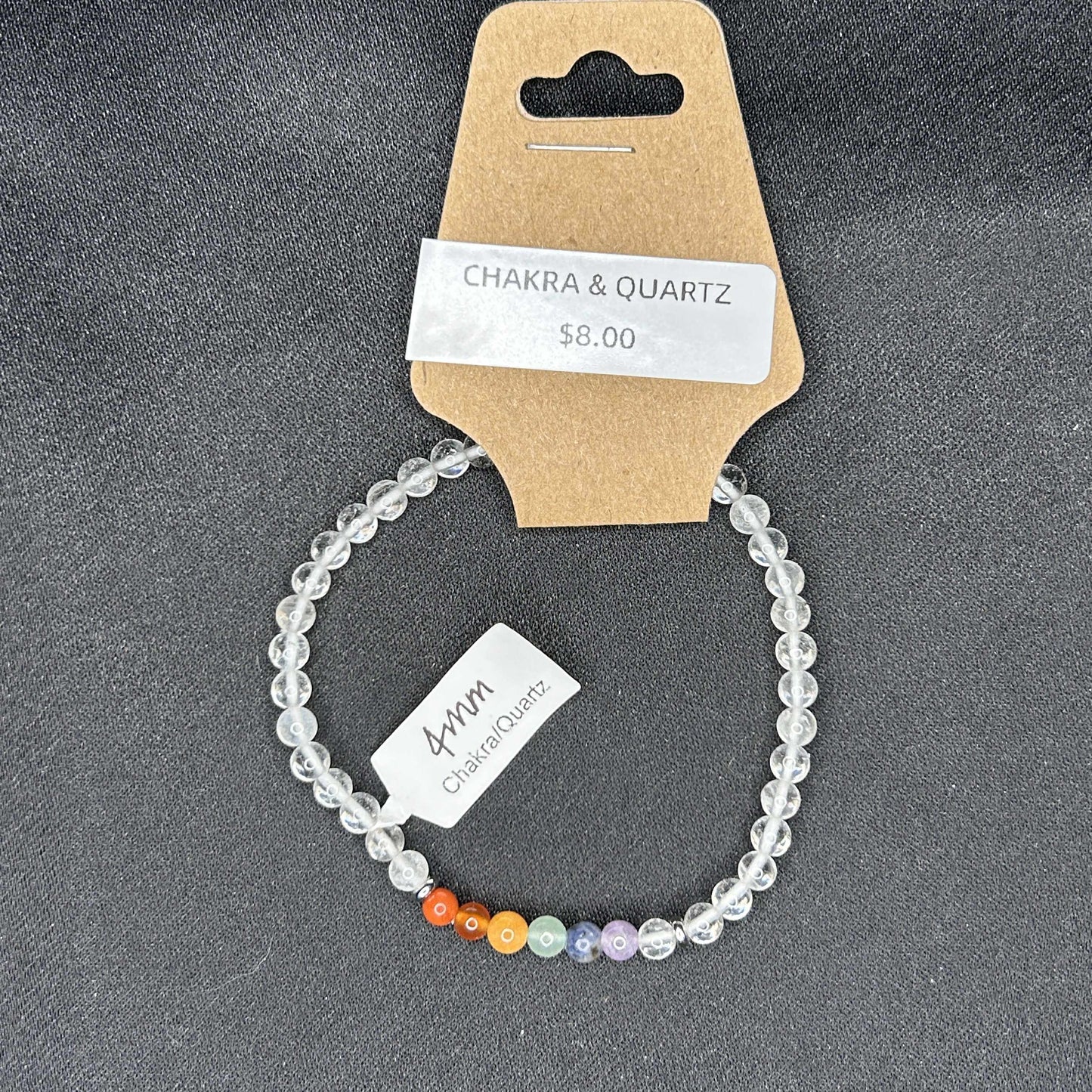 Chakra Quartz Bracelet