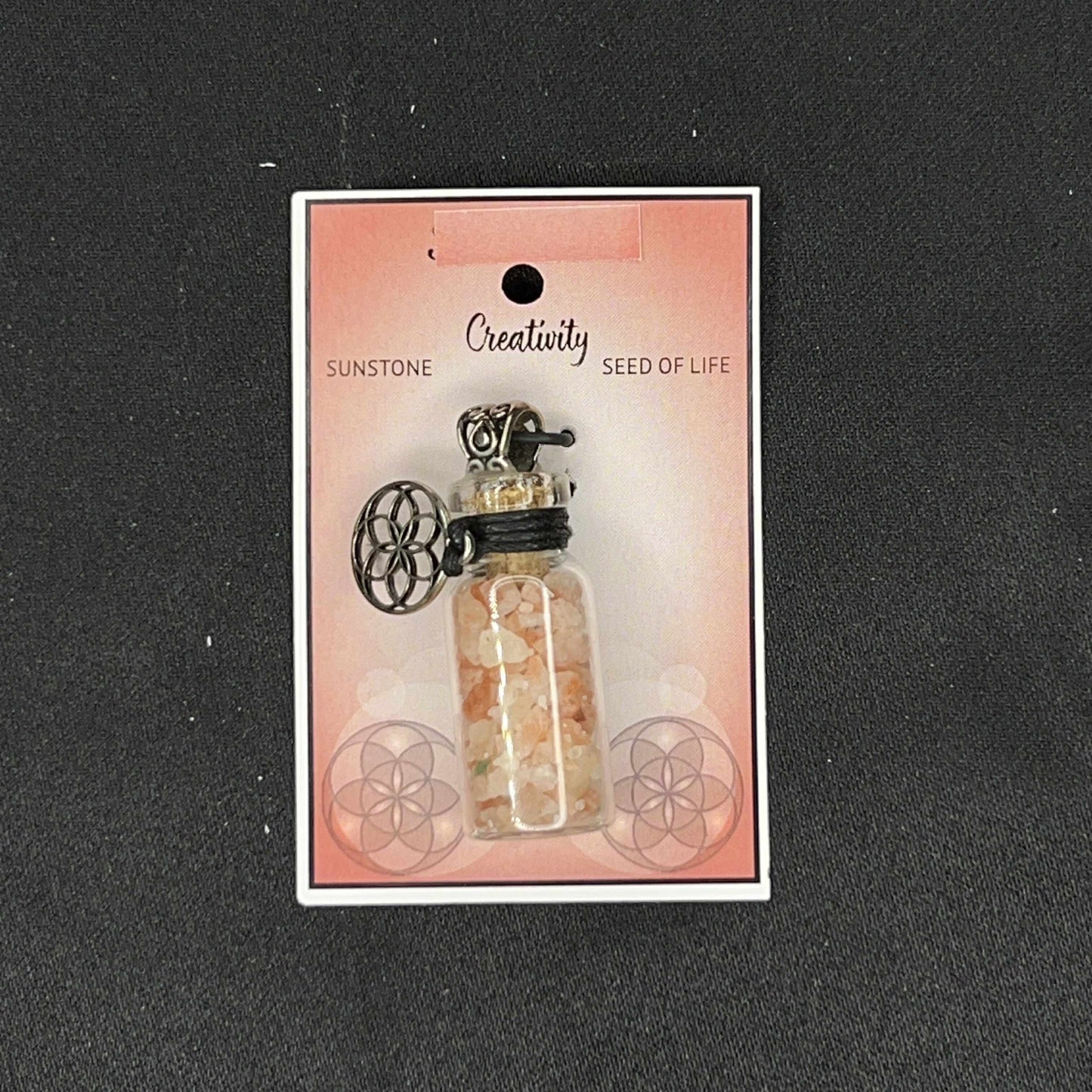 Manifestation Charmed Chip Jars Necklaces