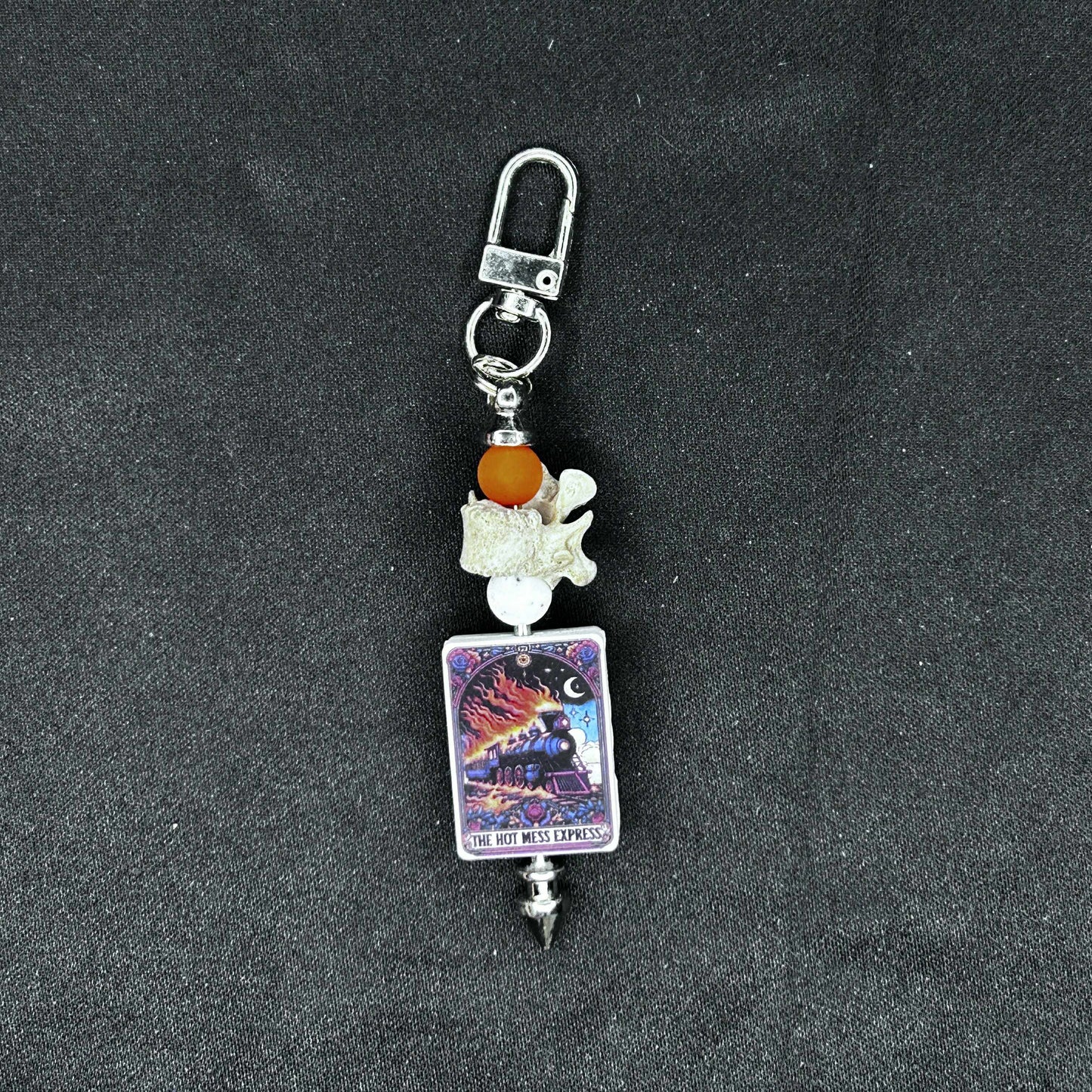 Keychains with Snake Vertebrae