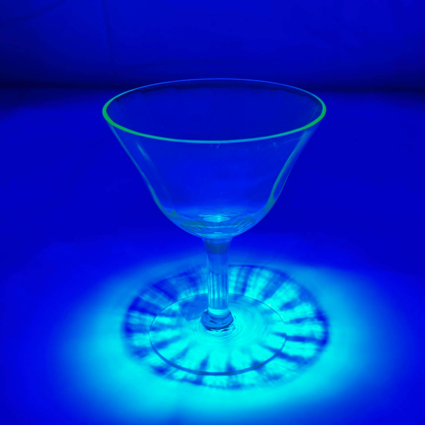 Uranium Vintage Wine Glass