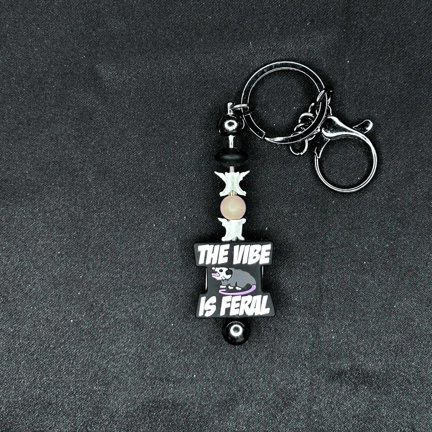 Keychains with Snake Vertebrae