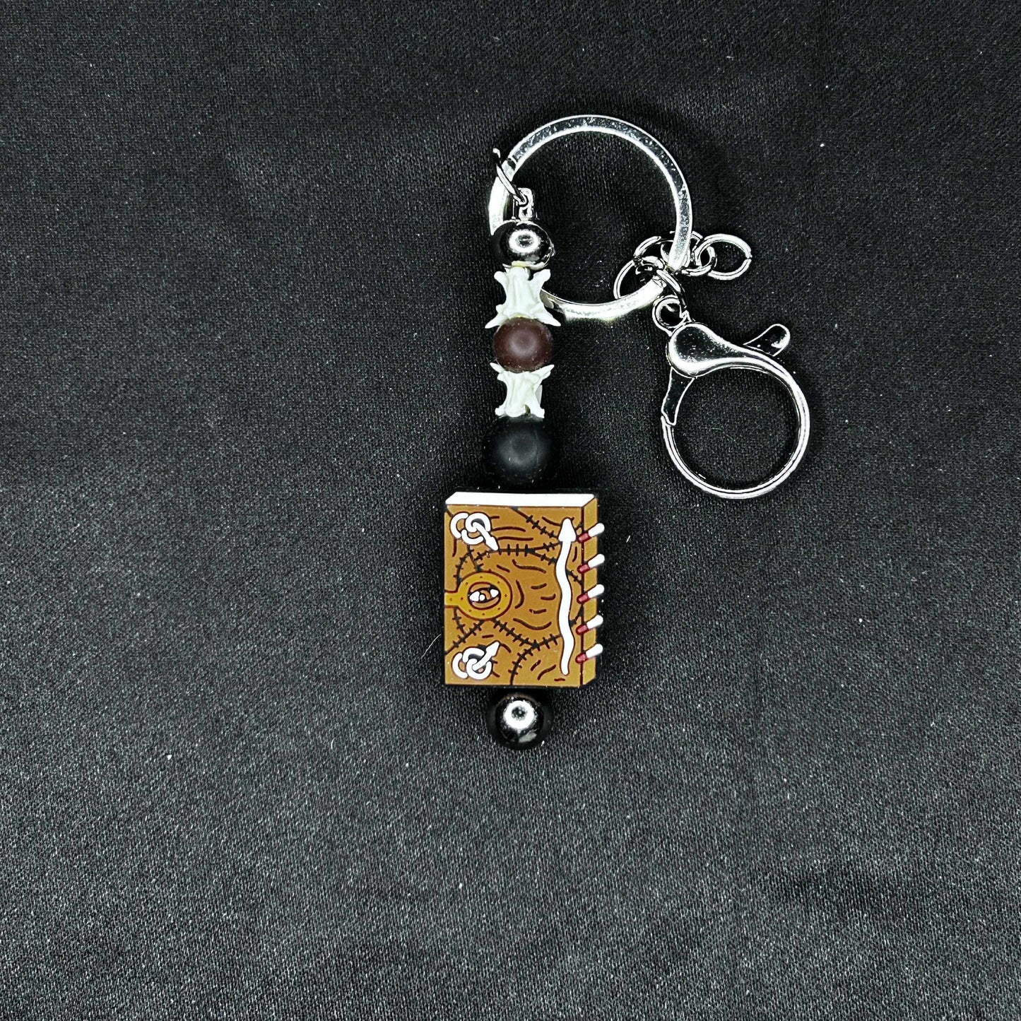 Keychains with Snake Vertebrae