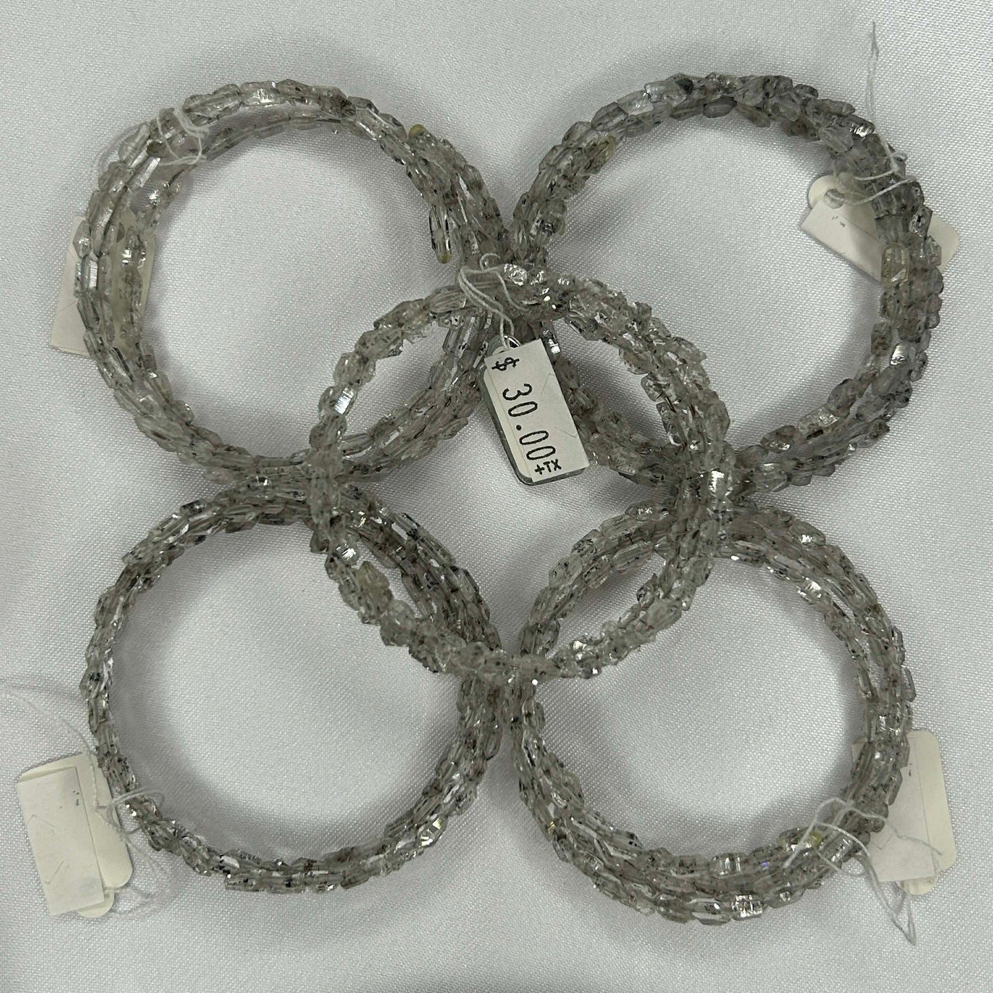 Herkimer Diamond Stretch Bracelet