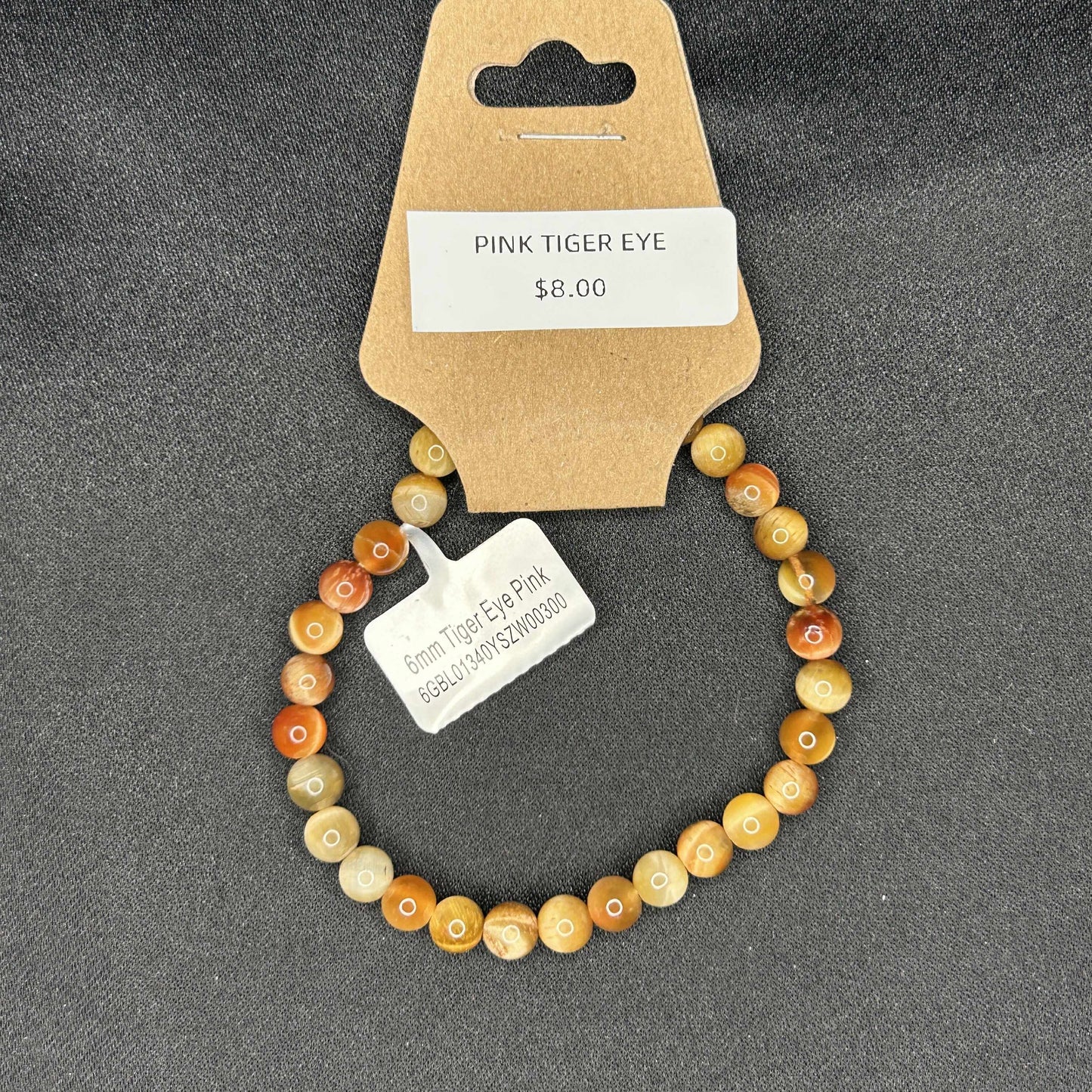 Pink Tiger Eye Bracelet