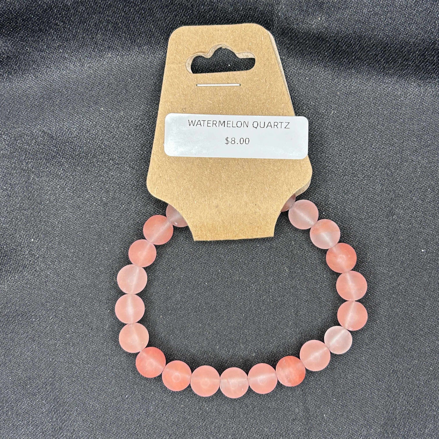 Watermelon Quartz Bracelet
