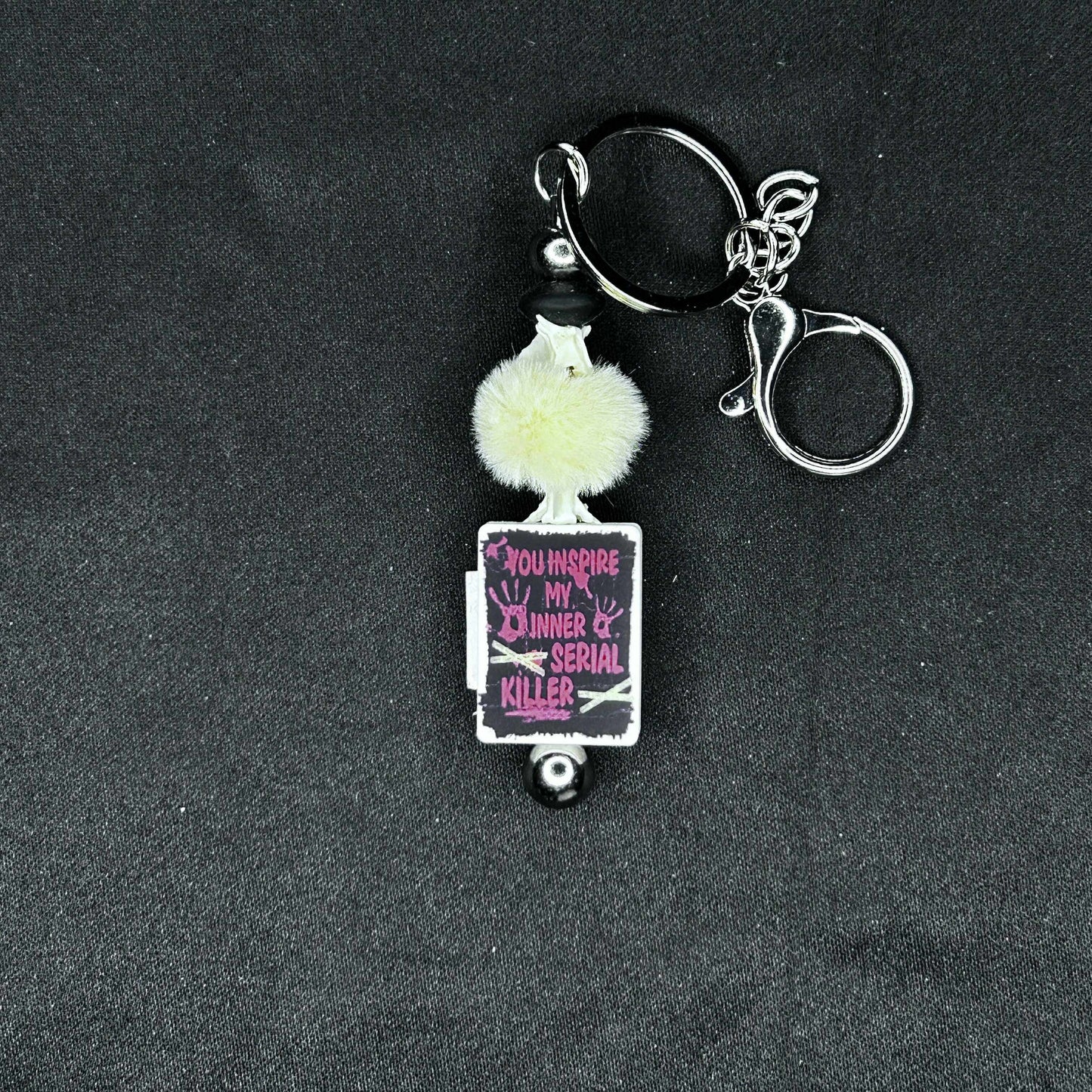 Keychains with Snake Vertebrae