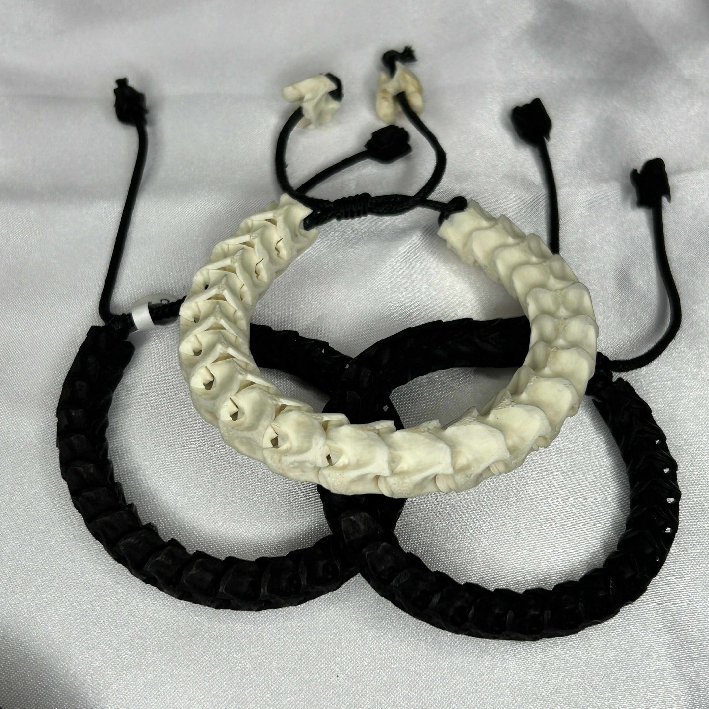 Adjustable Snake Vertebrae Bracelets