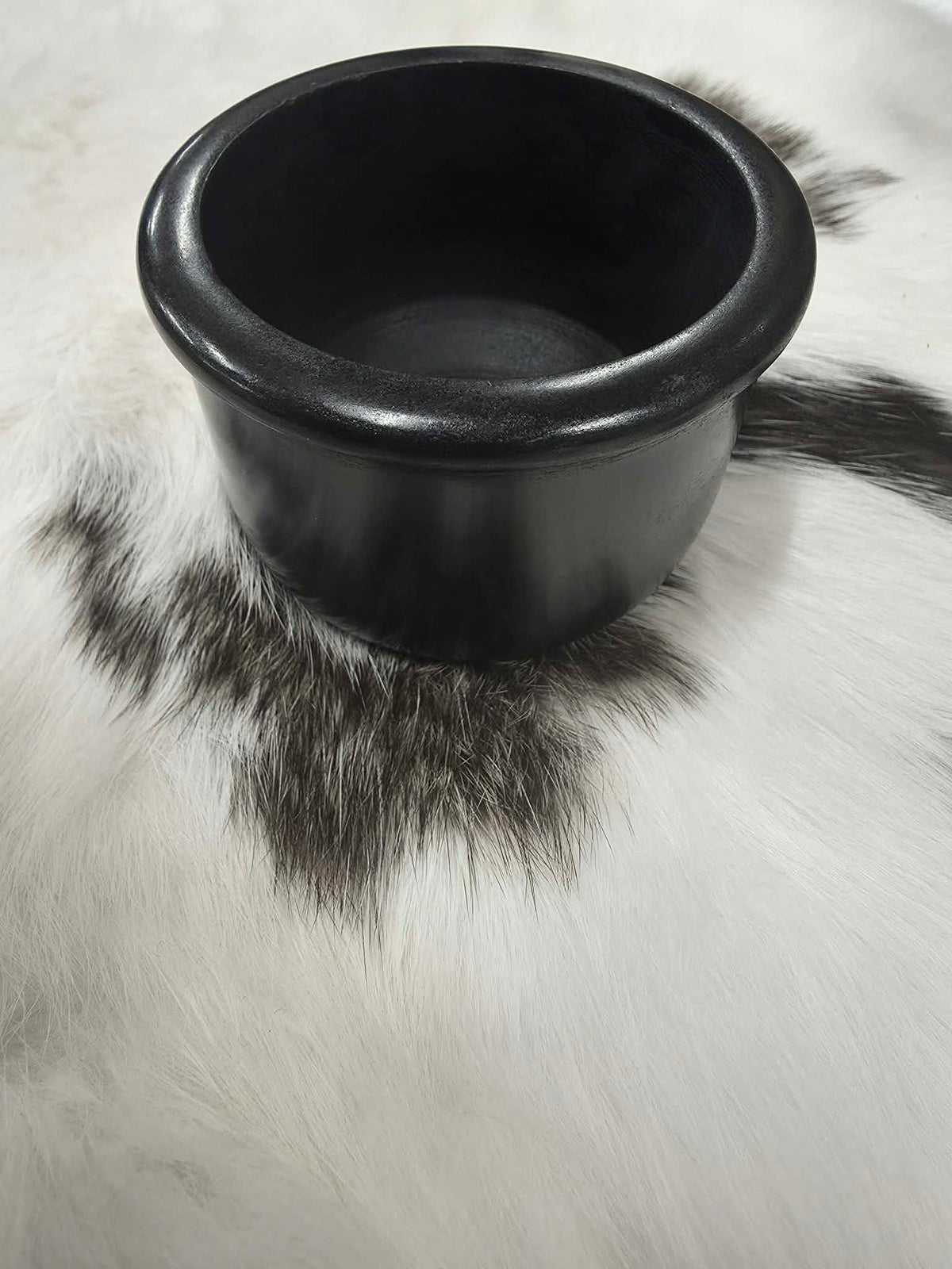 3" Black Soapstone Bowl