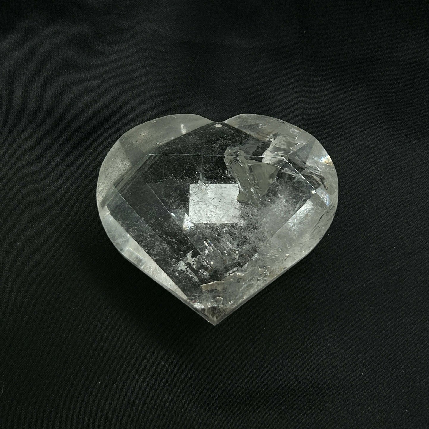 Clear Quartz Heart