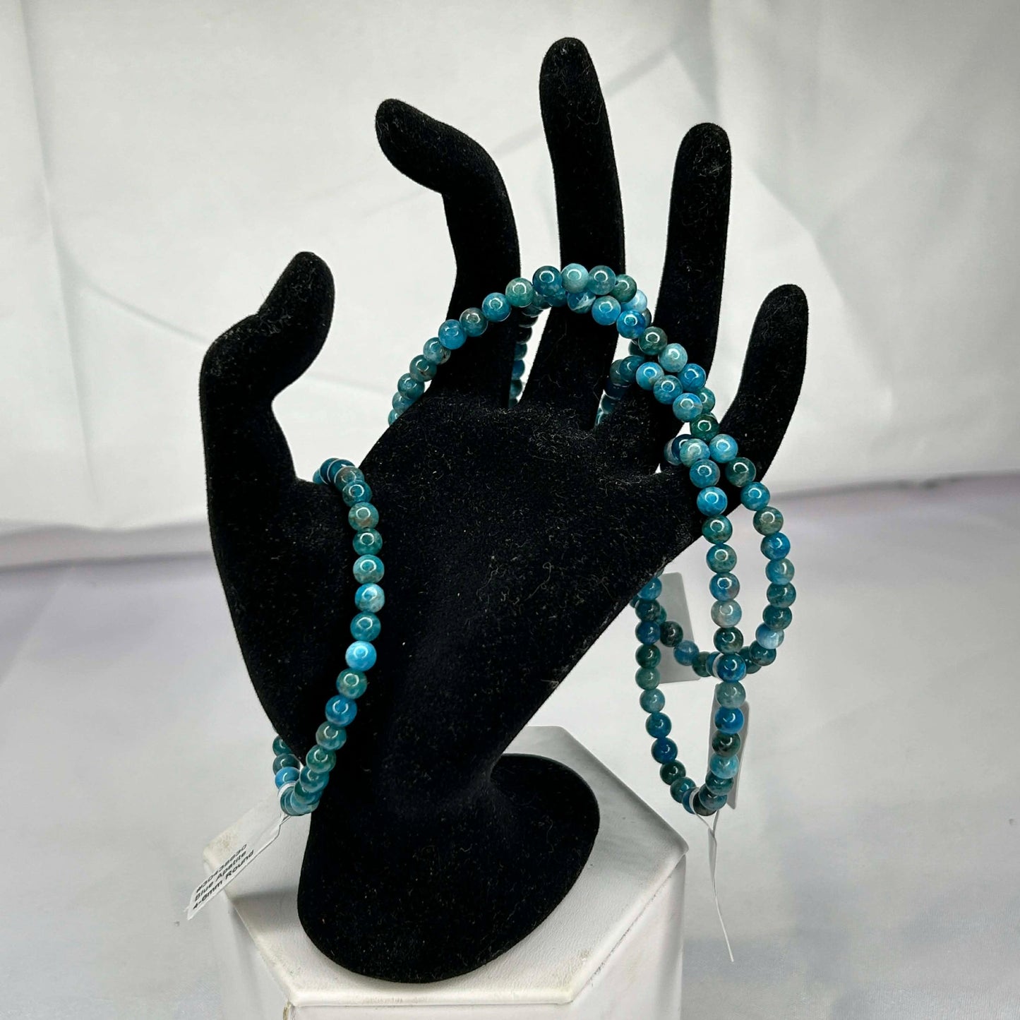 Blue Apatite Bracelet (6mm)