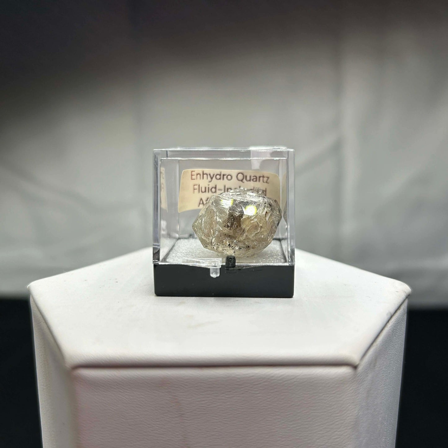 Enhydro Quartz Peaky Specimen