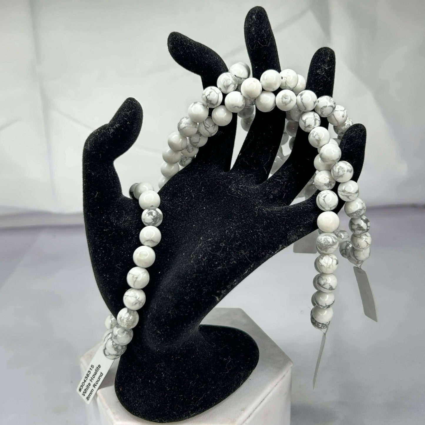 Howlite Crystal Bracelet