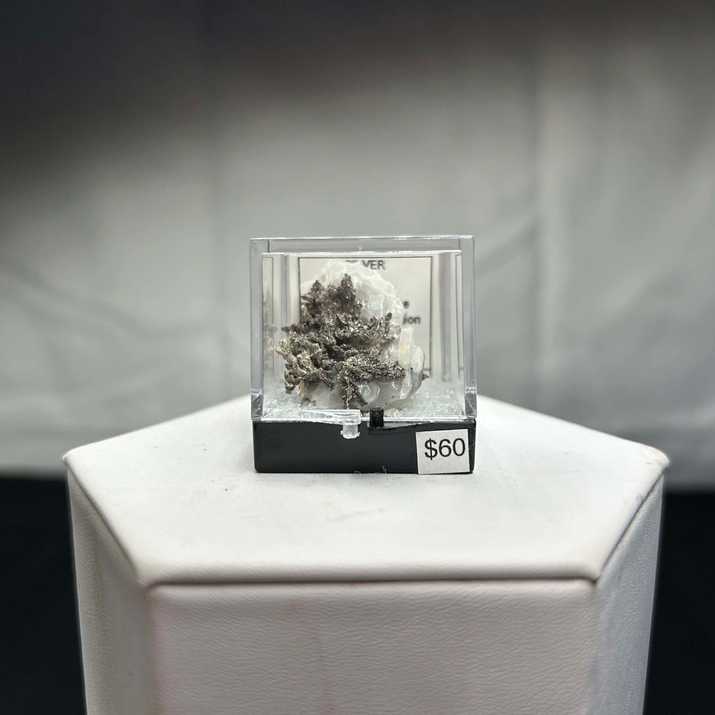 Raw Silver Peaky Specimen Piece