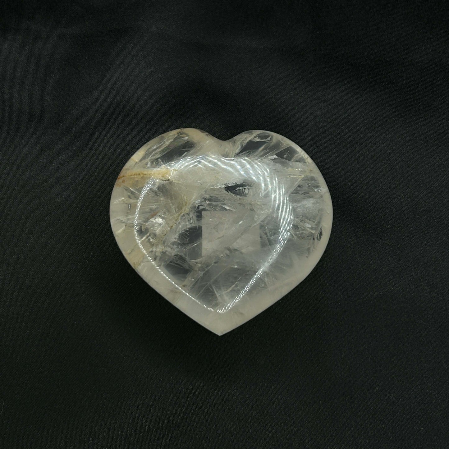 Clear Quartz Heart