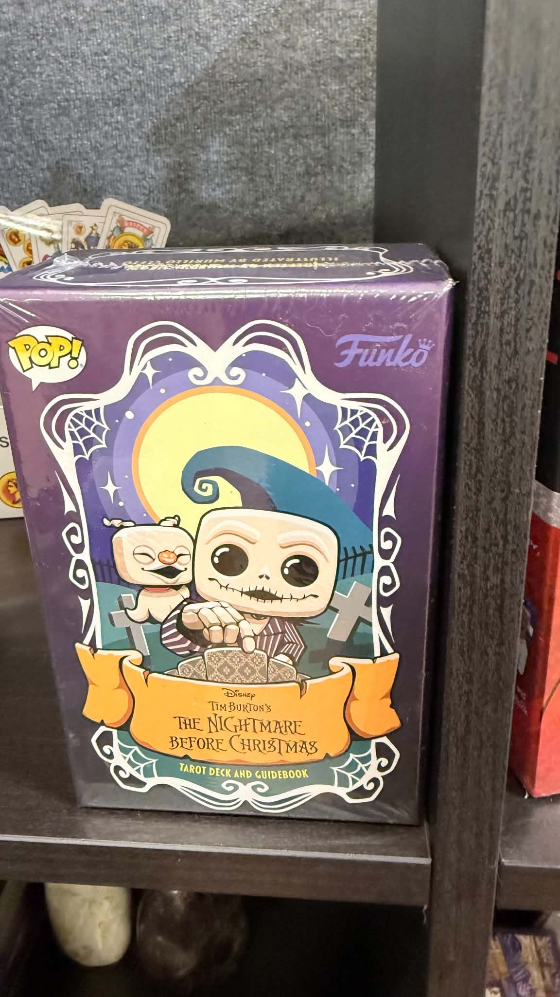 Nightmare Before Christmas Pop Figure Tarot Deck and Guide Book