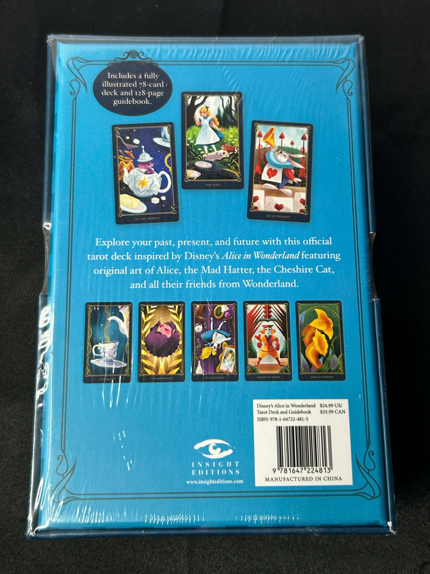Alice in wonderland Tarot deck and guide book