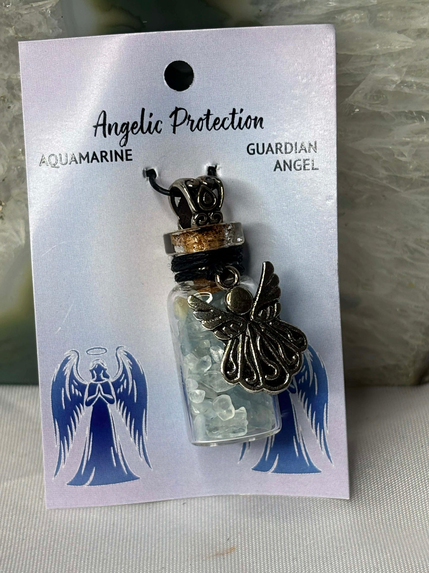 Manifestation Charmed Chip Jars Necklaces