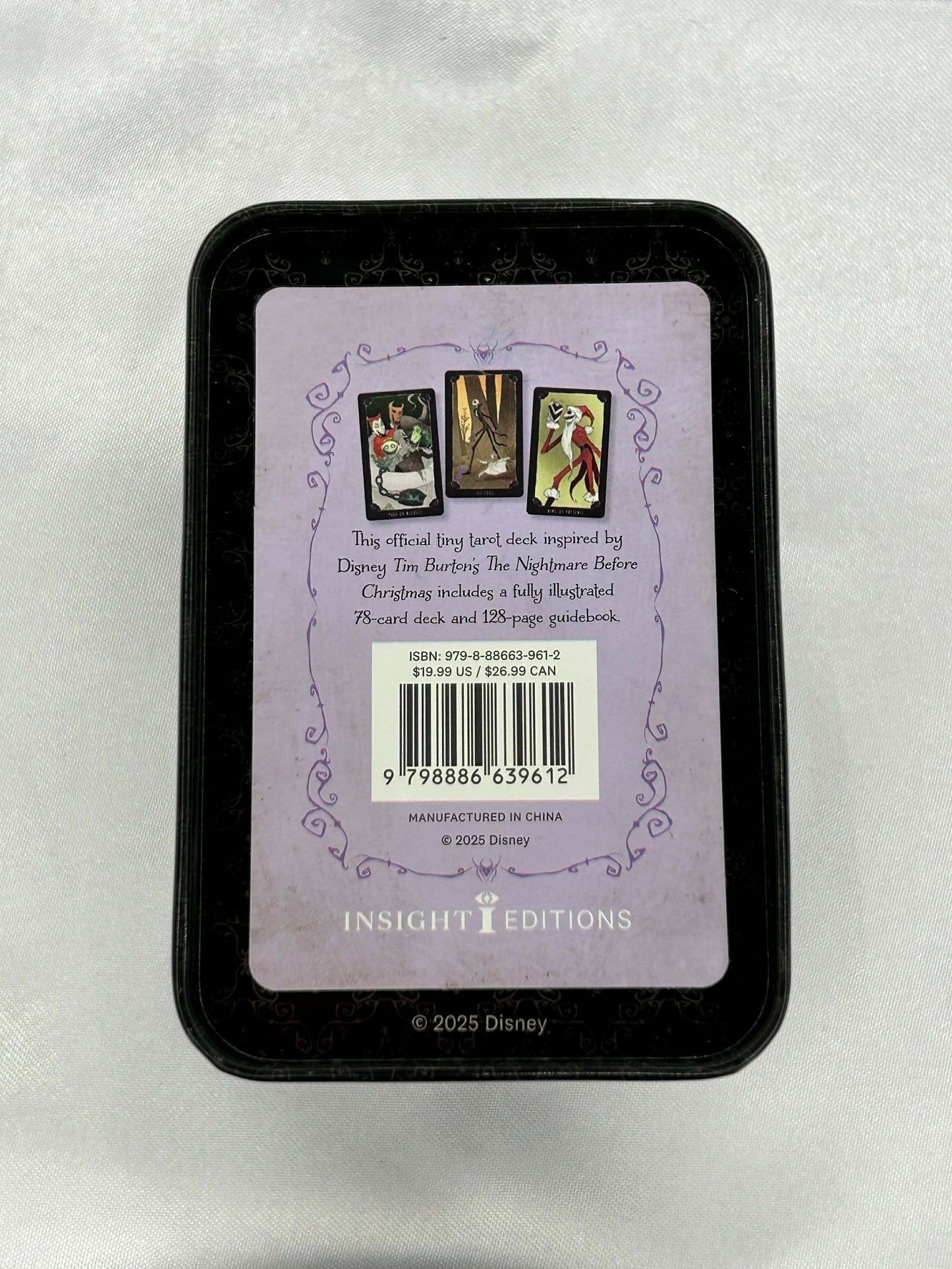 Disney's Nightmare Before Christmas Tiny Tarot Deck