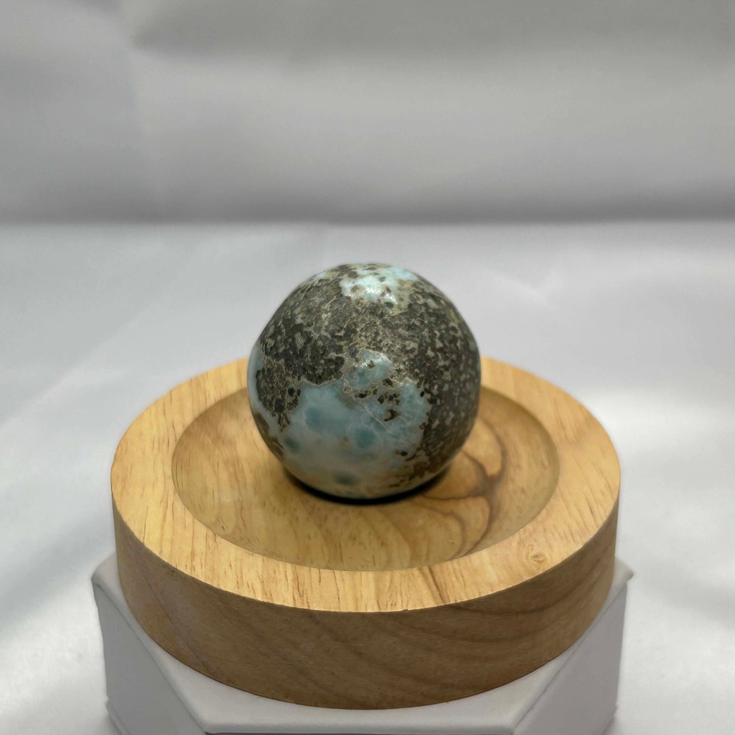 Larimar Spheres