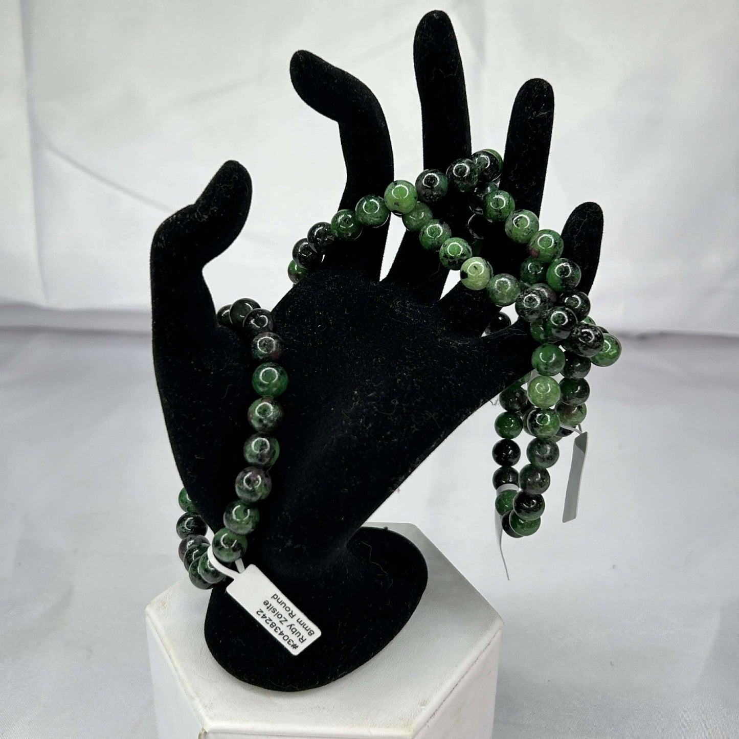 Ruby Zoisite Bracelet (8mm)