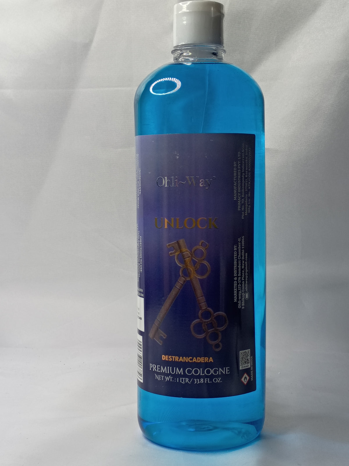 Ohli -Way 33.8 fl OZ Premium Cologne