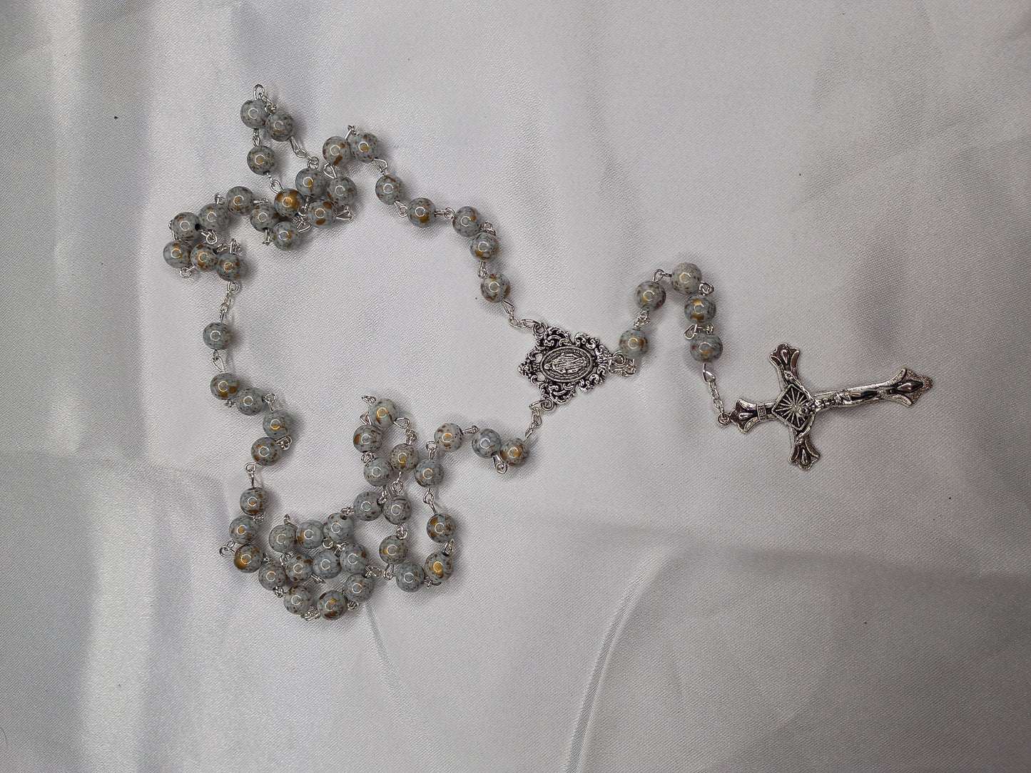 Silver and Gold Rosary