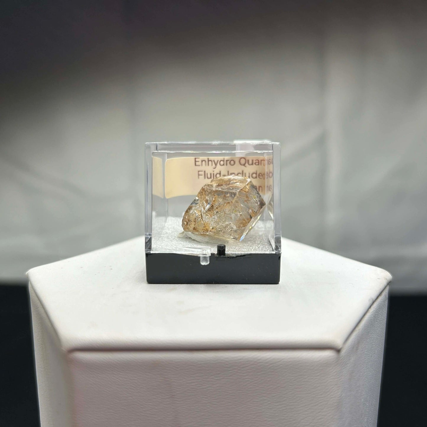 Enhydro Quartz Peaky Specimen