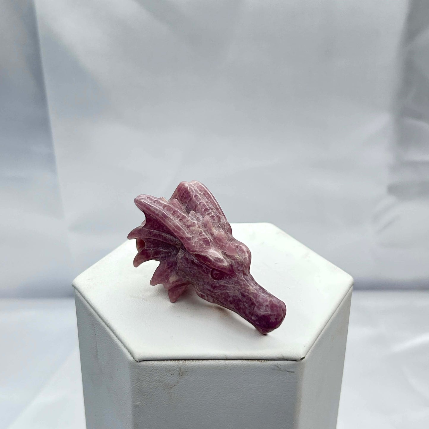 Lepidolite Dragon Head