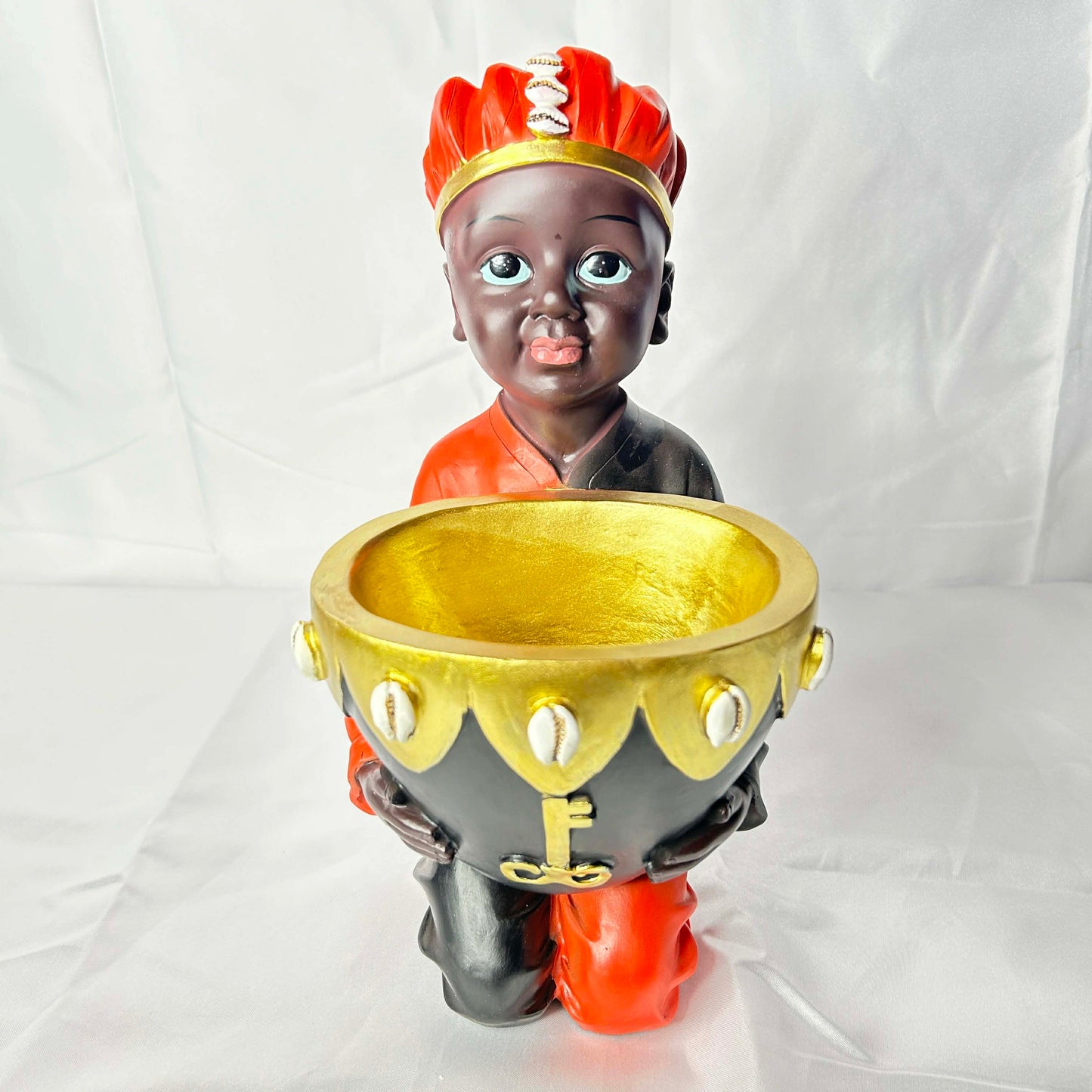 Baby Eleggua With Offering Bowl